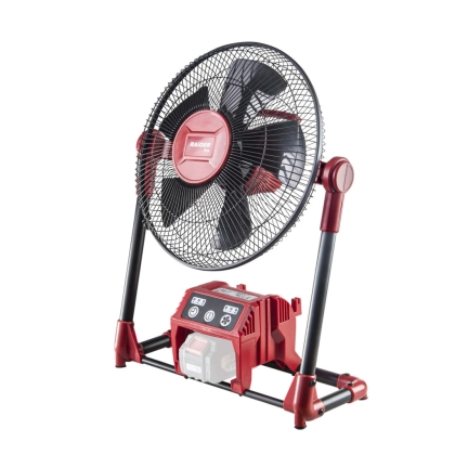Акумулаторен вентилатор Raider RDP-SWF20 Solo, 20 V, 230 V, 30 см, без батерии и зарядно устройство (039711)