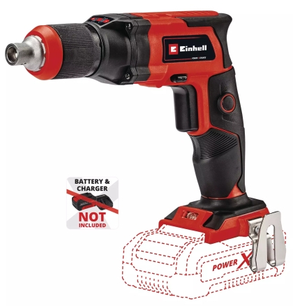 Акумулаторен винтоверт Einhell TE-DY 18 LI Solo Power X-Change, 18 V, без батерии и зарядно устройство (4259980)