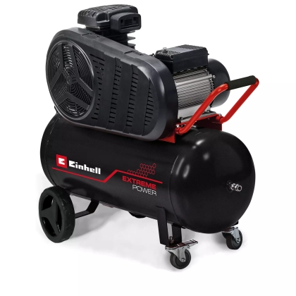 Електрически маслен компресор Einhell TE-AC 430/90/10, 430 л/мин, 3000 W, 90 л, 10 бара (4010800)