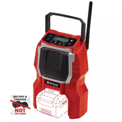 Акумулаторно радиоEinhell TC-RA 18 Li BT-Solo, 18 V, без батерии и зарядно устройство (3408017)