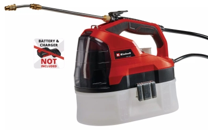 Акумулаторна пръскачка Einhell GE-WS 18/35 Li-Solo, 18 V, 2.5 бара, 3.5 л, без батерии и зарядно устройство (3425210)