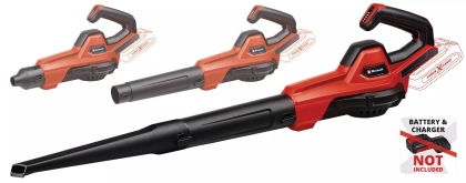 Акумулаторна въздуходувка Einhell GE-UB 18/250 Li E-Solo, 18 V, 120 м3/ч, без батерии и зарядно устройство (3433542)