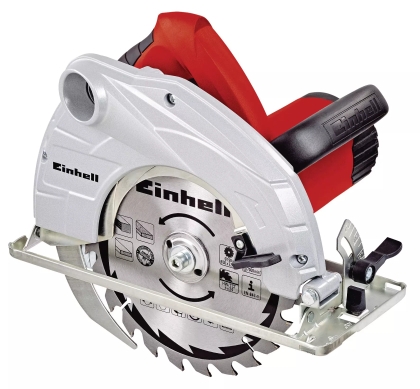 Електрически ръчен циркуляр Einhell TH-CS 1400/1, 1400 W, ф190 мм (4330937)