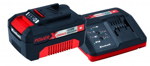 Акумулаторна батерия и зарядно устройство EINHELL Power X-Change, 18V, 3Ah