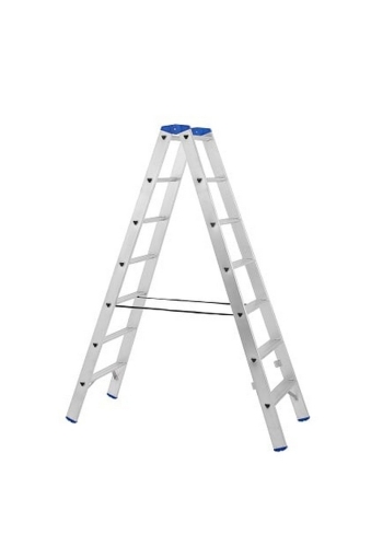 Двустранна алуминиева стълба STS Profi - A04ANP/175, 2x7 (1912227)