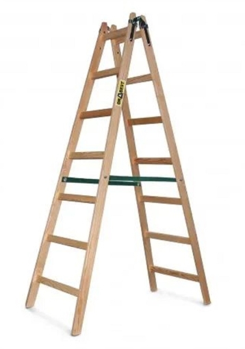 Дървена стълба Drabest Drew7, 2x7, 2.11 м (0383317)