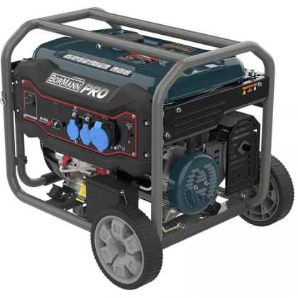 Бензинов монофазен генератор Bormann Pro BGB8000, 6500 W, 27 л (034445)