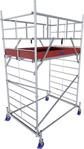 Мобилно алуминиево скеле Krause Pro Tec XXL, 4.3 м работна височина (12945112)