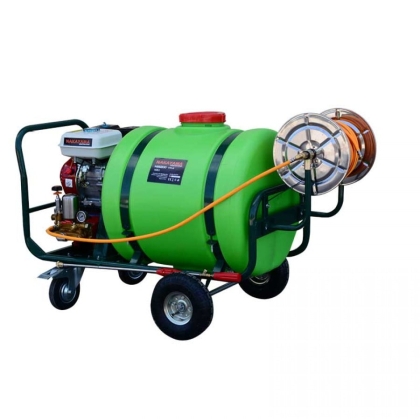 Бензинова мобилна пръскачка Nakayama Pro NS6200, 6.5 к.с, 30 м, 160 л (025276)
