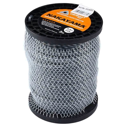 Усукана квадратна корда Nakayama Pro NC1005 Carbon3 Twist Line, 4 мм, 80 м (033639)