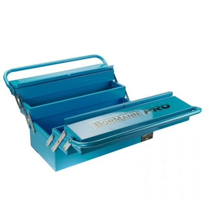 Метален куфар за инструменти Bormann Pro BTB1050, 42х20х20 см (028512)
