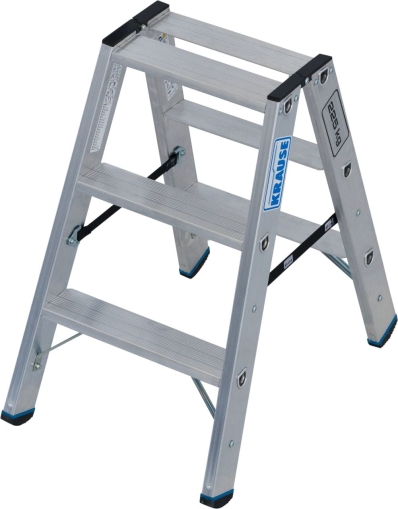 Професионална двустранна стълба Krause Stabilo, 2x3, 225 кг (07135100)
