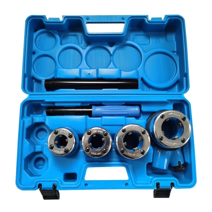 Комплект ръчна винторезка Bormann Pro BHT7826, 1/2"-3/4"-1"-1/4", 4 броя (075202)