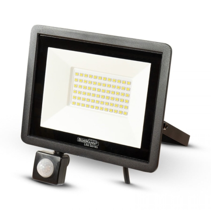 Електрически прожектор Bormann BLF1930, LED, 30 W, 2400 lm, със сензор (052425)