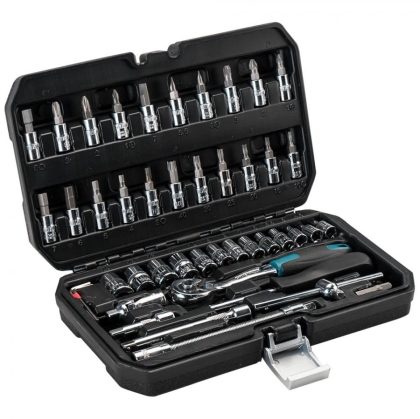 Комплект гедоре Bormann Pro BHT5100, 1/4", 46 части (024675)