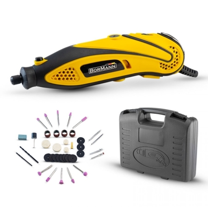 Електрически мултифункционален прав шлайф Bormann BMG1360, 135 W, 40 части (043072)