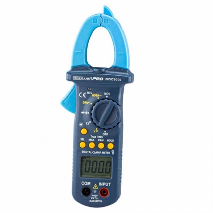 Дигитален мултицет с амперклещи Bormann Pro BDC3000, 600 V (028444)
