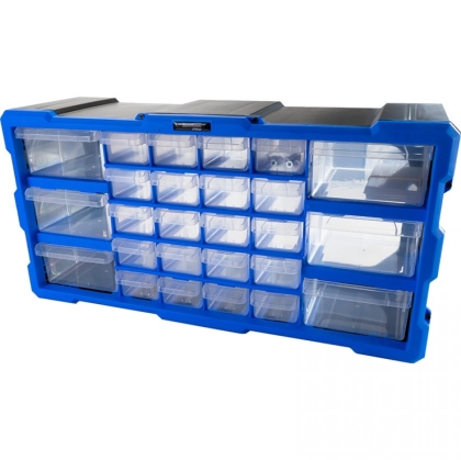 Органайзер за инструменти Bormann Pro BTB3344, 49.7х15.7x 25 см, 26 чекмеджета (054467)