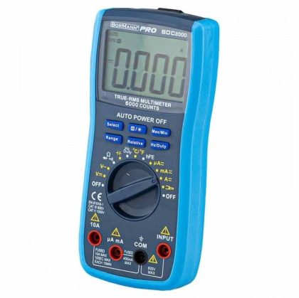 Дигитален мултицет Bormann Pro BDC2000, 600 V (028437)