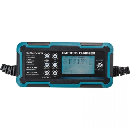 Автоматично зарядно устройство Bormann Pro BBC4030, 12/24 V, 15 A (037248)