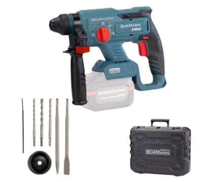Акумулаторен безчетков перфоратор Bormann Pro BBP5300, 20V, 2.5 J, без батерии и зарядно устройство (073840)