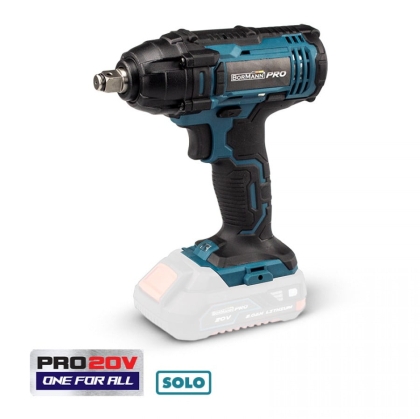 Акумулаторен ударен гайковерт Bormann Pro BBP3400, 20 V, 250 Nm, 1/2", без батерии и зарядно устройство (027973)