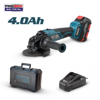 Акумулаторен ъглошлайф Bormann Pro BBP5130, 20V, 125 мм (035138)