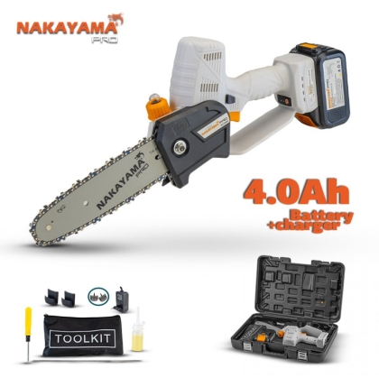 Акумулаторна безчеткова кастрачка Nakayama Pro EC1550, 21 V, 4 Ah, 20 см (055655)