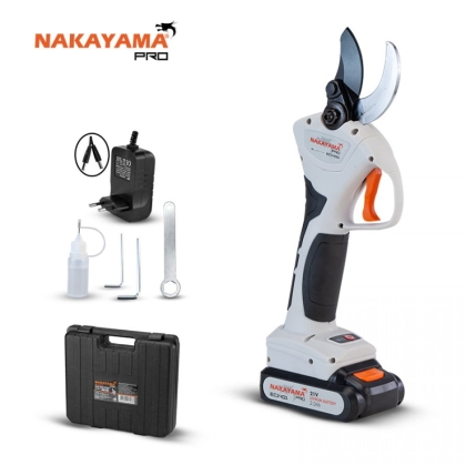 Акумулаторна лозарска ножица Nakayama Pro EC1400, 21 V, 0-30 / 0-40 мм (053088)