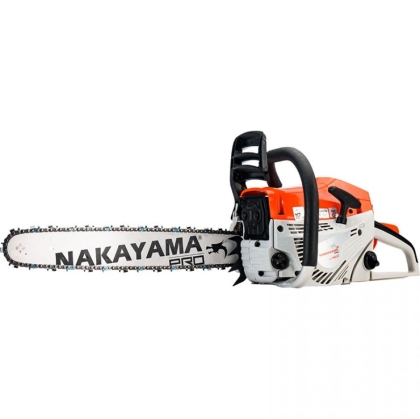Бензинов верижен трион за дърва Nakayama Pro PC4610, 2.4 к.с, 45 см (036463)