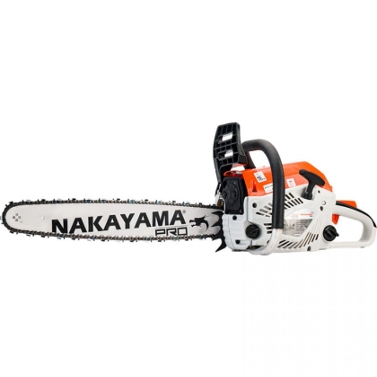 Бензинов верижен трион за дърва Nakayama Pro PC5610, 3.5 к.с, 50 см (036470)