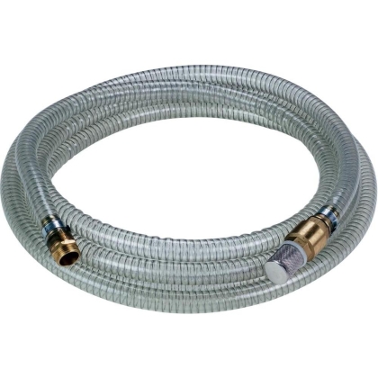 Смукателен маркуч с месингов клапан EINHELL, 1", 7м