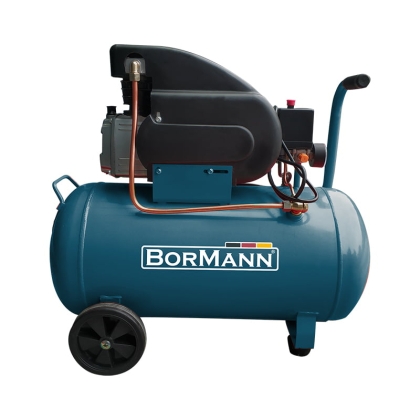 Електрически монофазен бутален маслен компресор Bormann BAT5012, 1500 W, 188 л/мин, 50 л, 8 бара (042396)