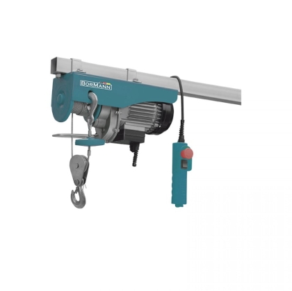 Електрически телфер Bormann BPA6000, 1200 W, 18 м, 300-600 кг (000228)