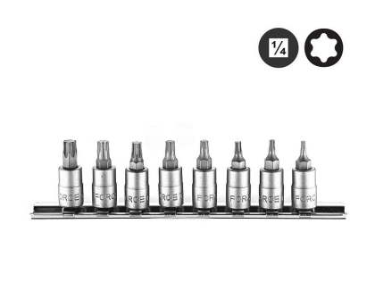 Комплект вложки с накрайник Torx Force, 1/4", 8 бр. (JN62369)