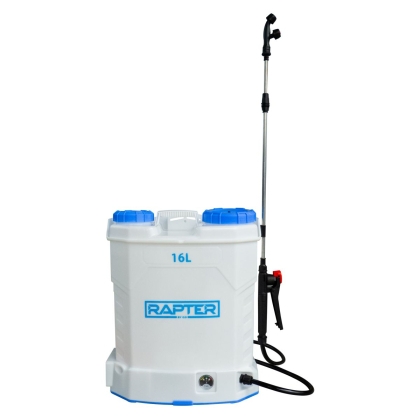 Aкумулаторна гръбна пръскачка Rapter, 12 V, 8 Ah, 16 л (RR44481)