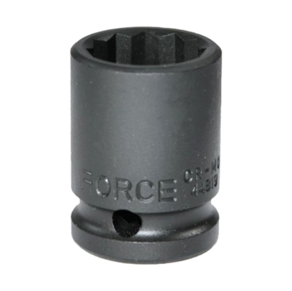 Ударна дванадесетостенна вложка Force, 1/2", 36 мм (JN95136)