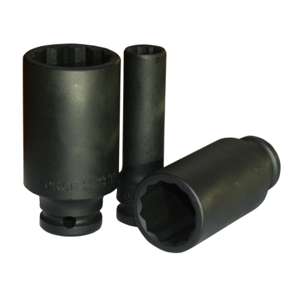 Удължена ударна дванадесетостенна вложка Force, 1/2", 30 мм (JN61038)