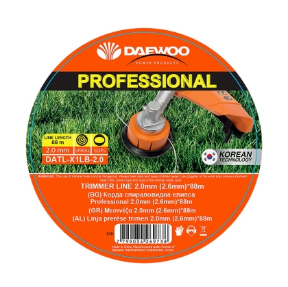 Спираловидна корда Daewoo Professional, 3 мм, 49 м (DATL-X1LB-3.0)
