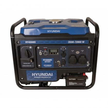 Бензинов инверторен генератор Hyundai HY 4000Еi, 3900 W (08018)