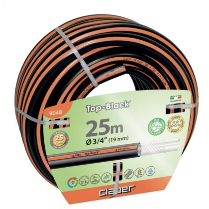 Градински маркуч Claber Top Black, 3/4", 25 м (119048)