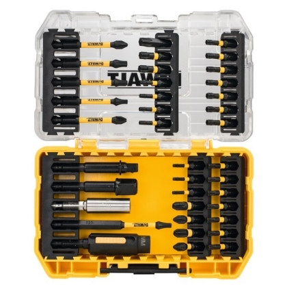 Комплект битове и предпазни очила DeWALT DT70733T, 38 бр.