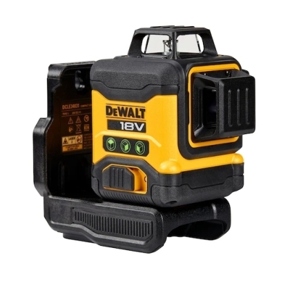 Линеен лазерен нивелир DeWALT DCLE34031N, 18 V, 10 м, 3 лъчев, зелен, без батерии и зарядно устройство устройство