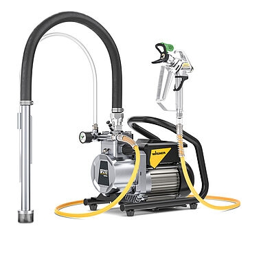 Електрическа професионална безвъздушна машина за пръскане на бои Wagner Superfinish 21 Pro HEA, 900 W