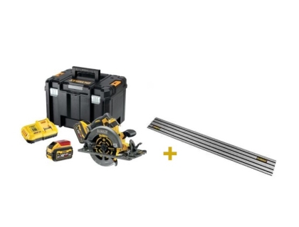 Акумулаторен ръчен циркуляр DeWALT DCS579X2-QW, 54 V, 190 мм, 2х9 Ah