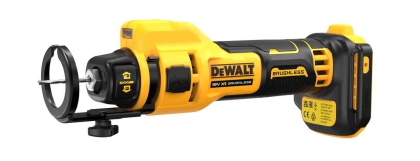 Акумулаторна фреза за гипсокартон DeWALT DCE555N, 18 V, 1/4" и 1/8", без батерии и зарядно устройство