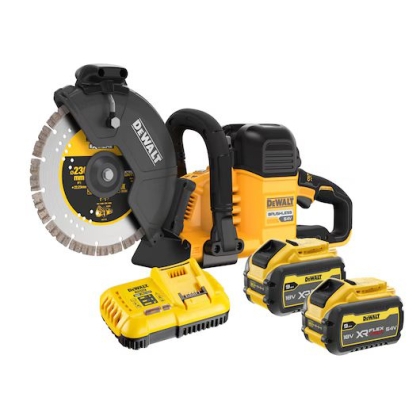 Акумулаторен циркуляр DeWALT Flexvolt DCS691X2-QW, 54 V, 230 мм, 9 Ah