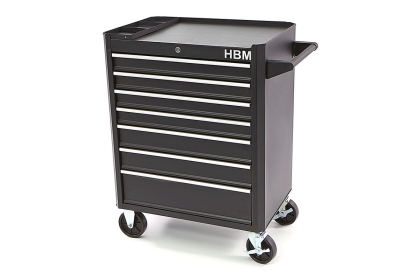 Количка за инструменти HBM 8995, 77 х 45.5 х 89.5 см, 7 чекмеджета