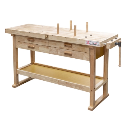 Професионална работна маса Holzmann WB162L, 1625 x 510 x 860 мм, 150 кг