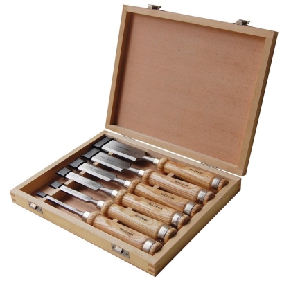 Комплект прави длета Holzmann SES6TLG, 6 бр